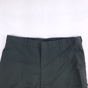 DSCP Medium Wash Button Zip Casual Chino Pants Mens Size 35S Green
